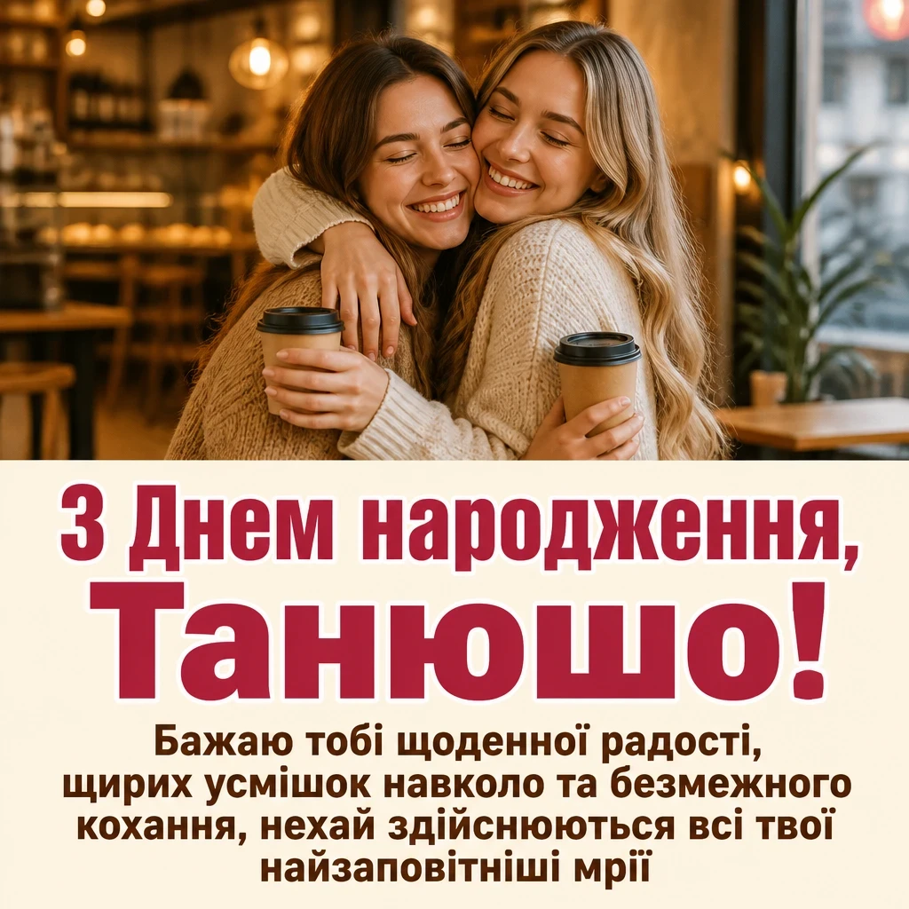 танюша з днем народження танюша з днем народження