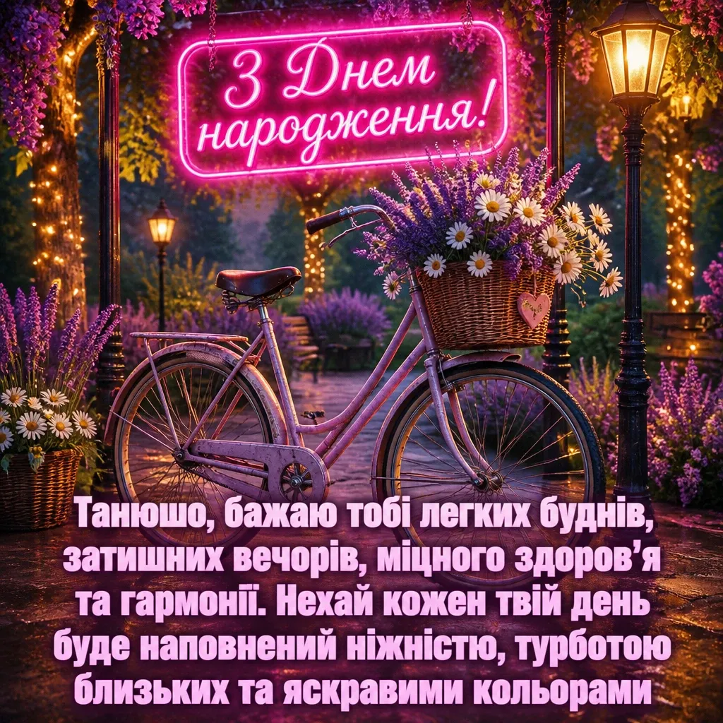танюша з днем народження танюша з днем народження