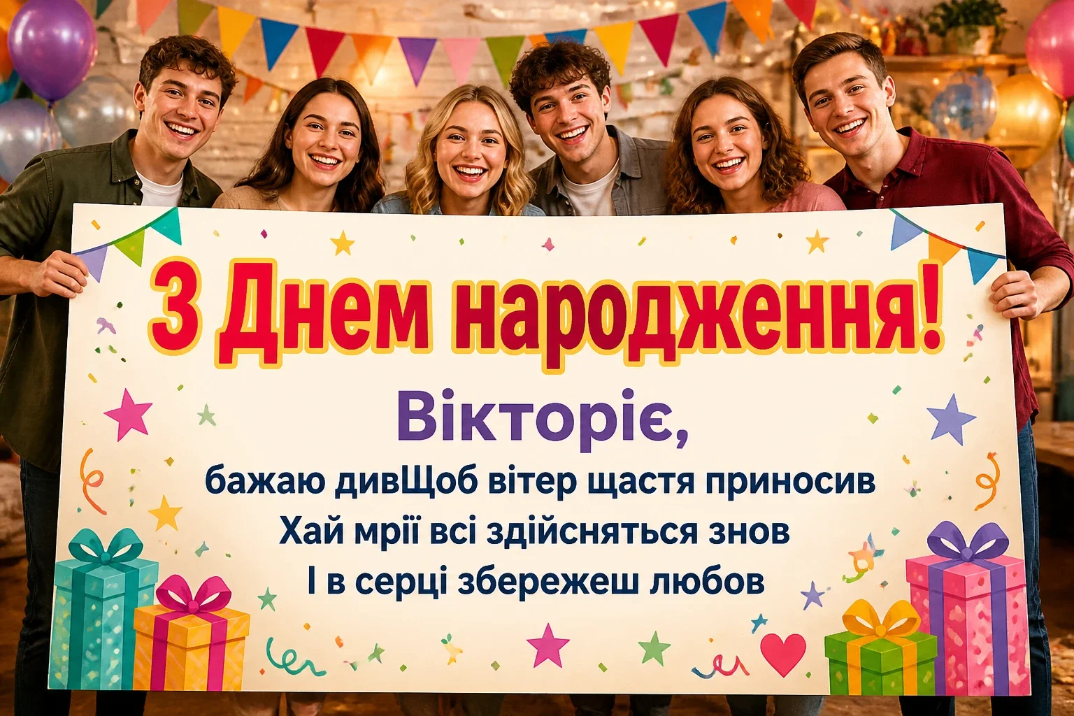 з днем народження вікторія з днем народження вікторія