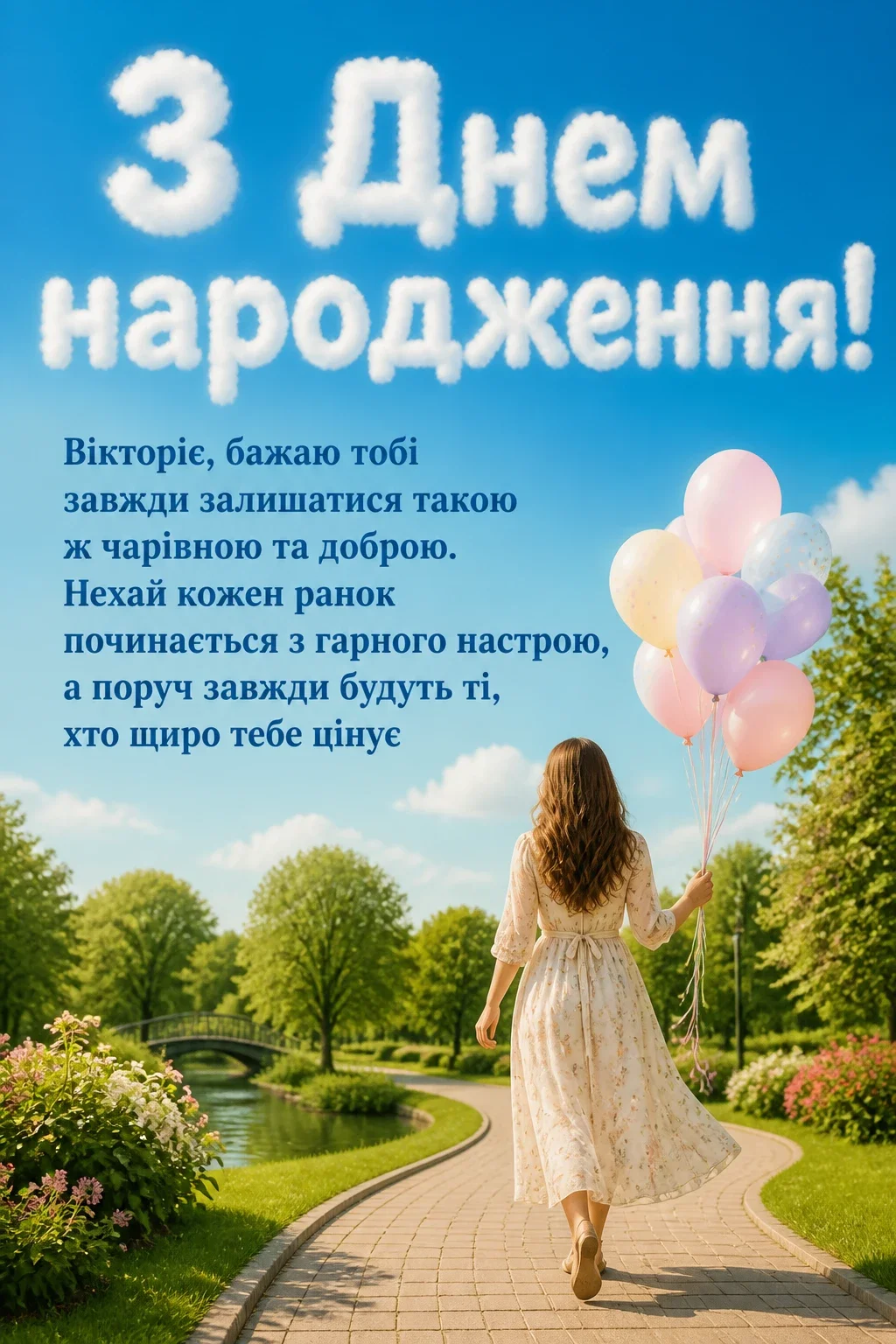 з днем народження вікторія з днем народження вікторія