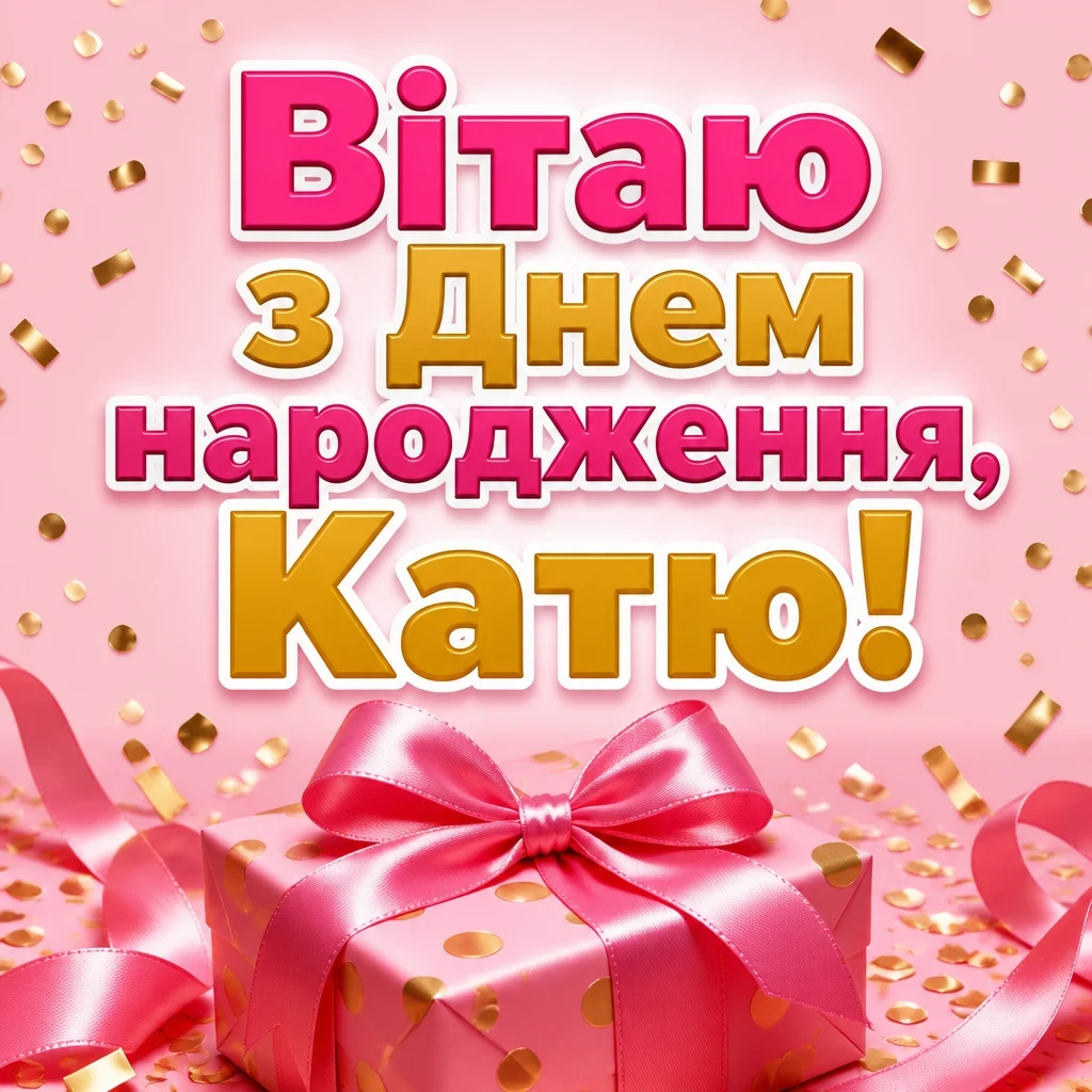 з днем народження катя з днем народження катя
