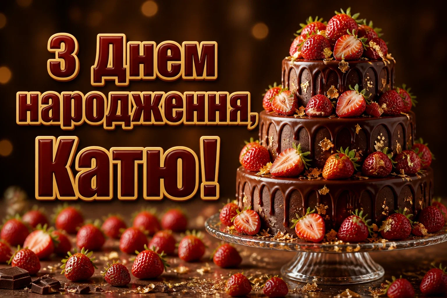 з днем народження катя з днем народження катя