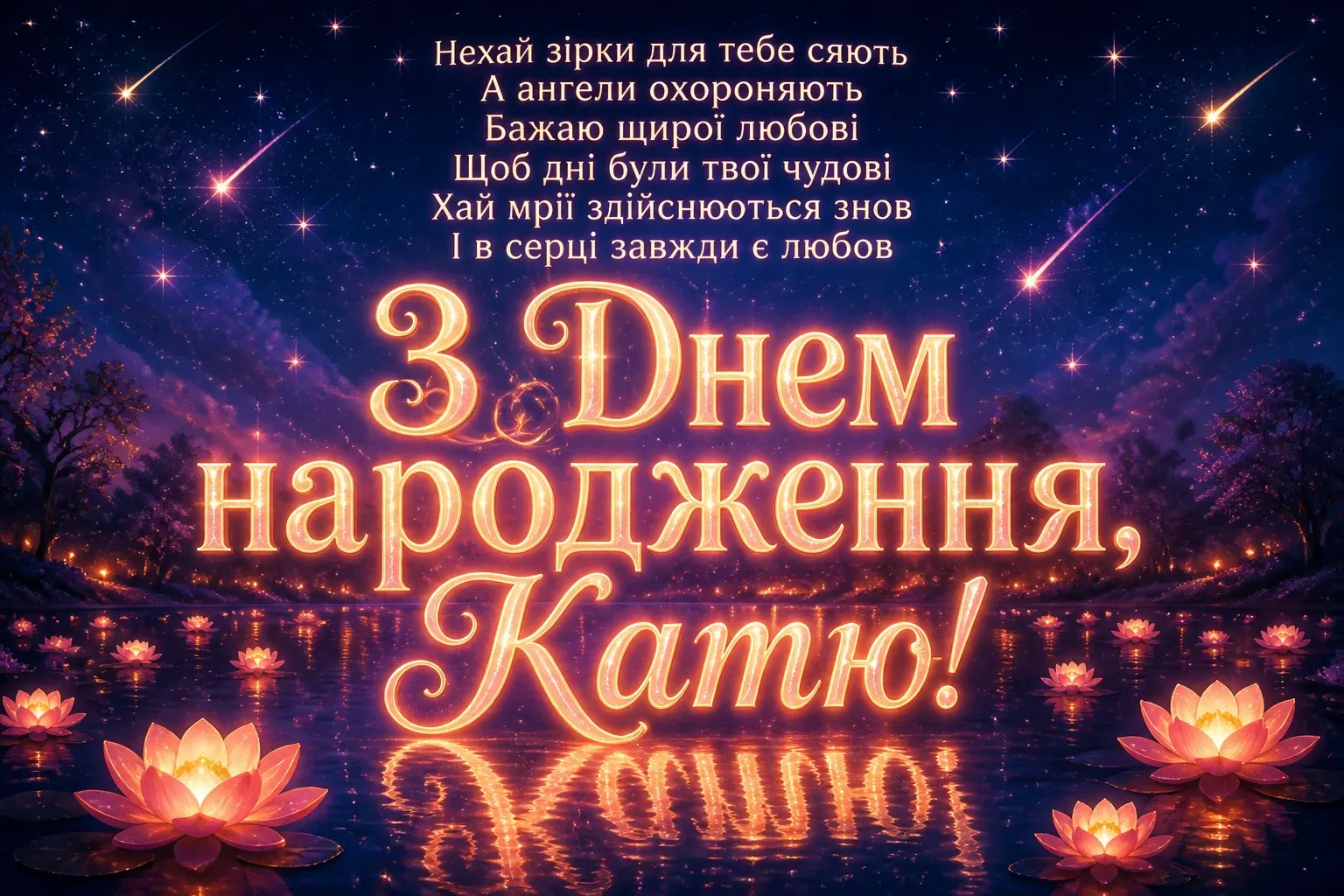 з днем народження катя з днем народження катя