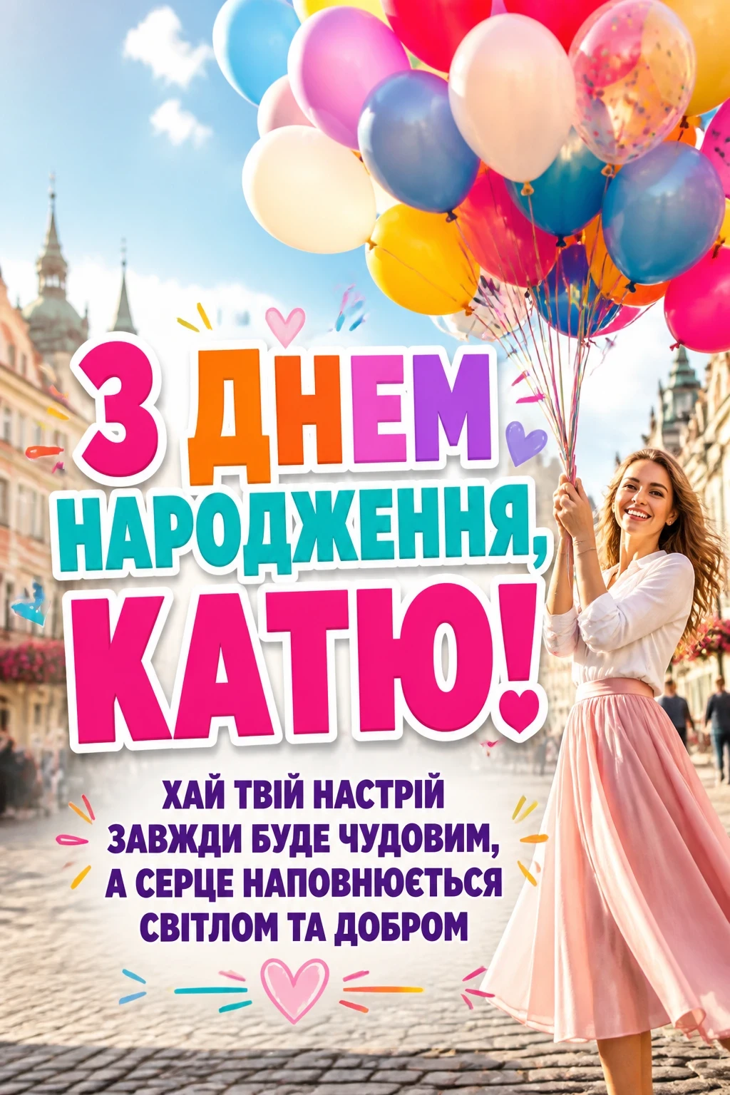 з днем народження катя з днем народження катя