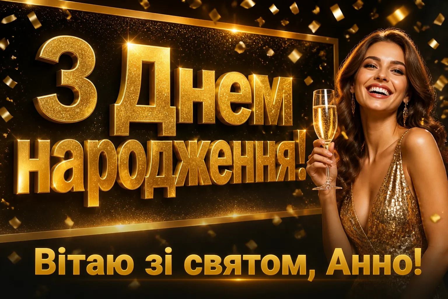 з днем народження анна з днем народження анна