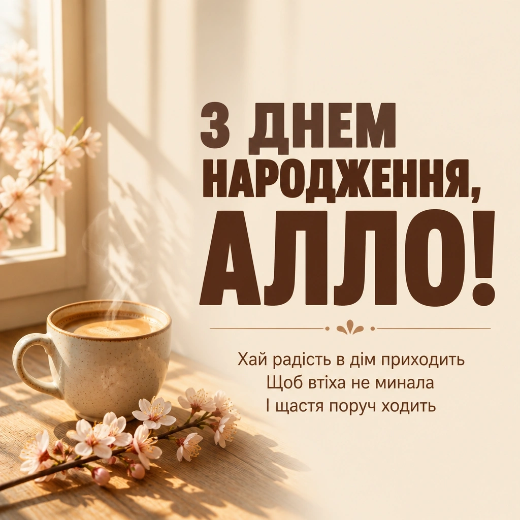 з днем народження алла з днем народження алла