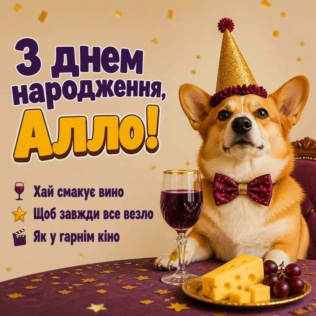 з днем народження алла з днем народження алла