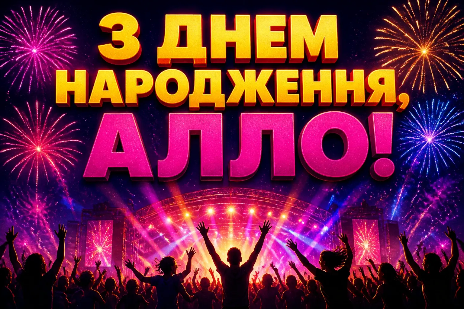 з днем народження алла з днем народження алла
