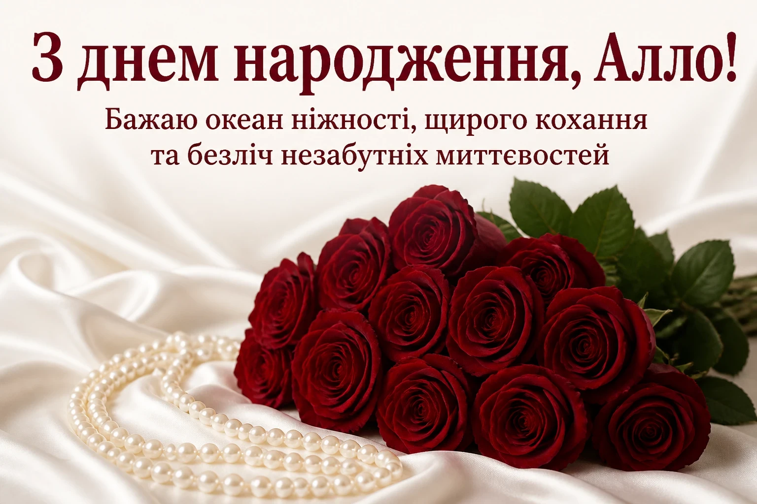 з днем народження алла з днем народження алла