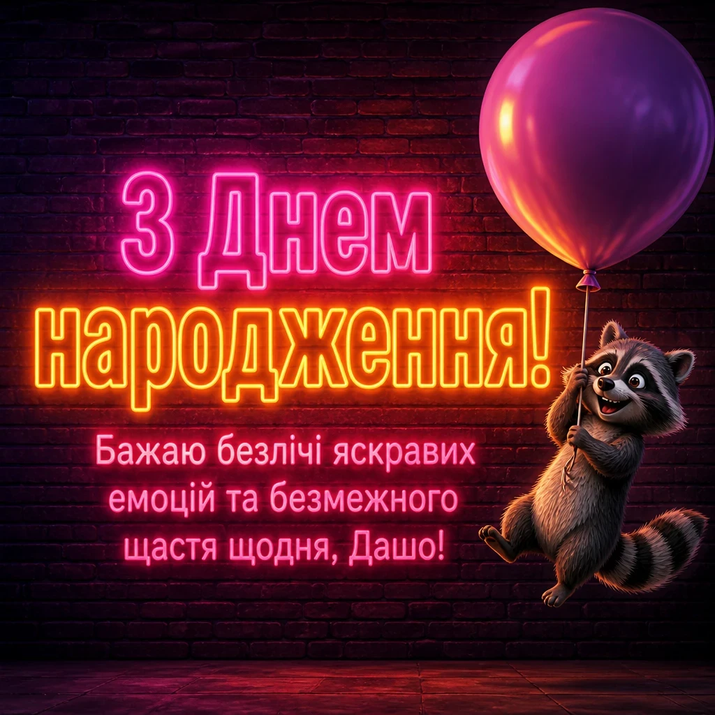 з днем народження даша з днем народження даша