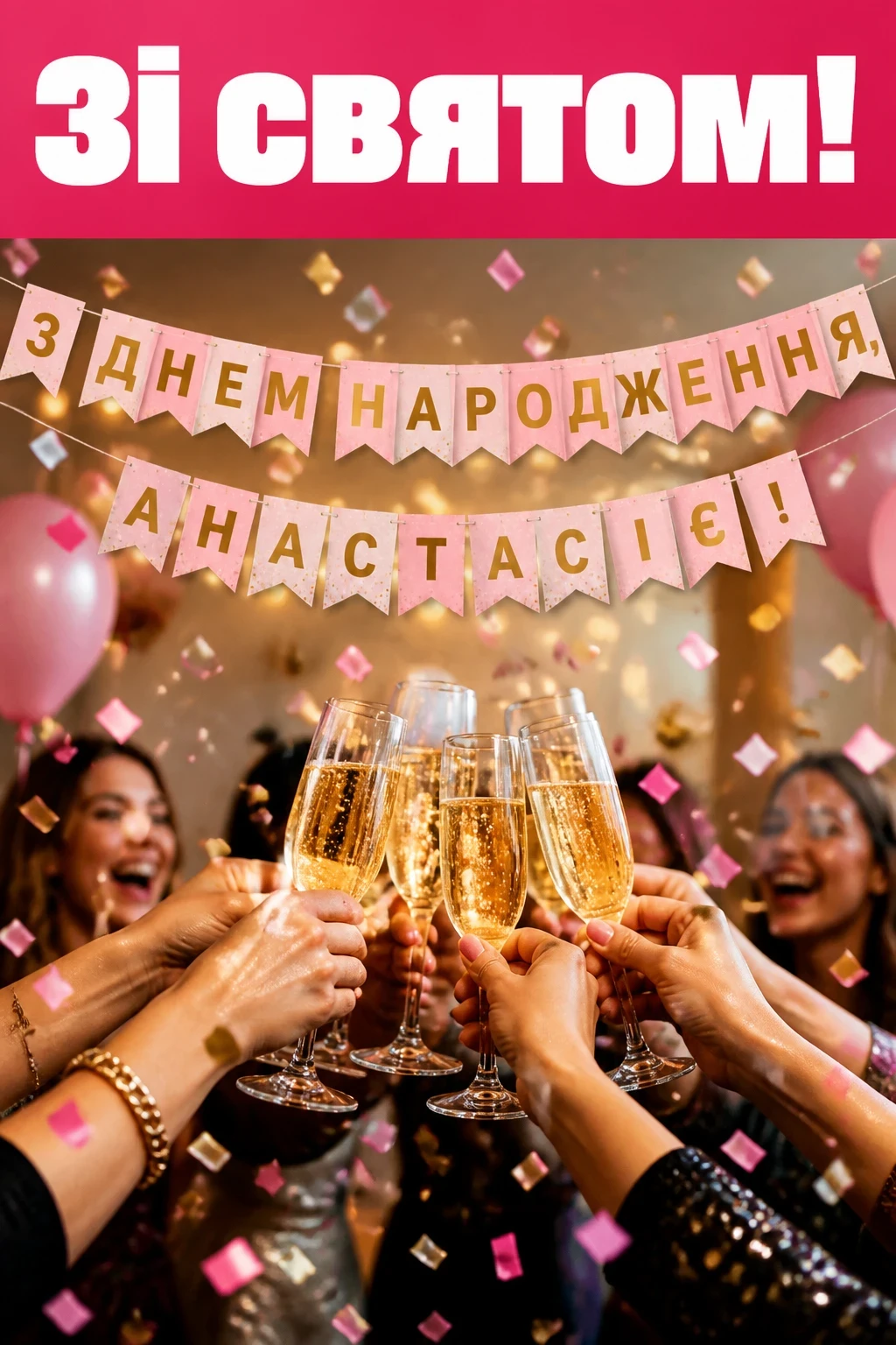 з днем народження анастасія з днем народження анастасія