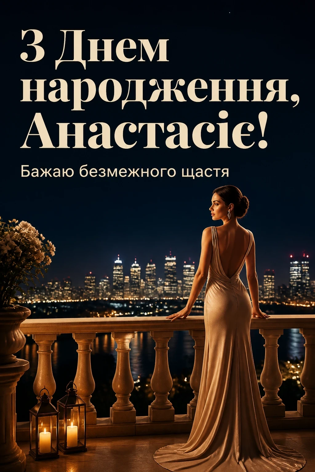 з днем народження анастасія з днем народження анастасія