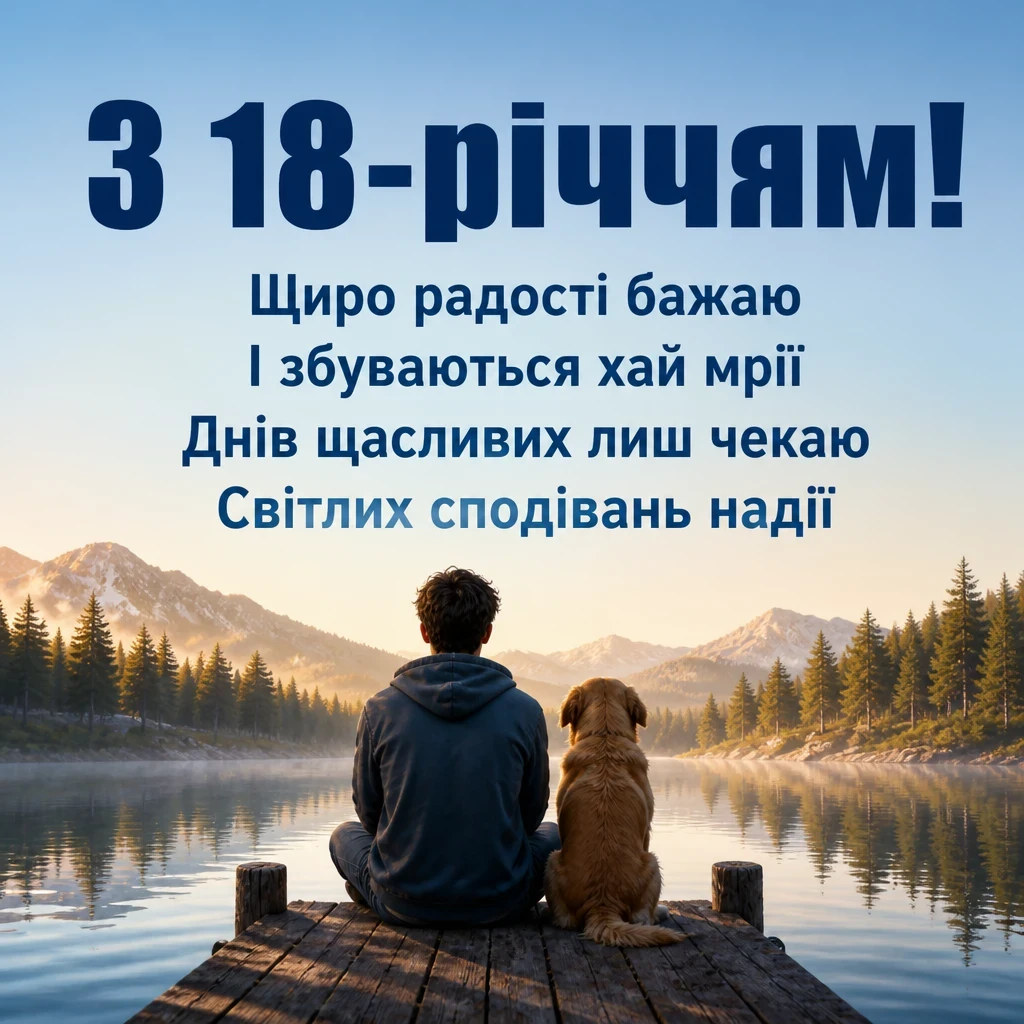 привітання з днем народження 18 років привітання з днем народження 18 років