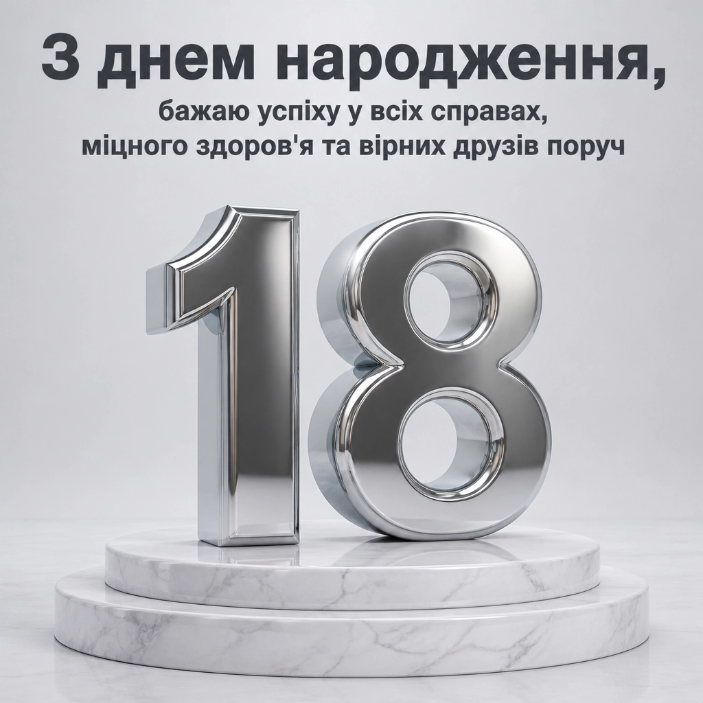 привітання з днем народження 18 років привітання з днем народження 18 років