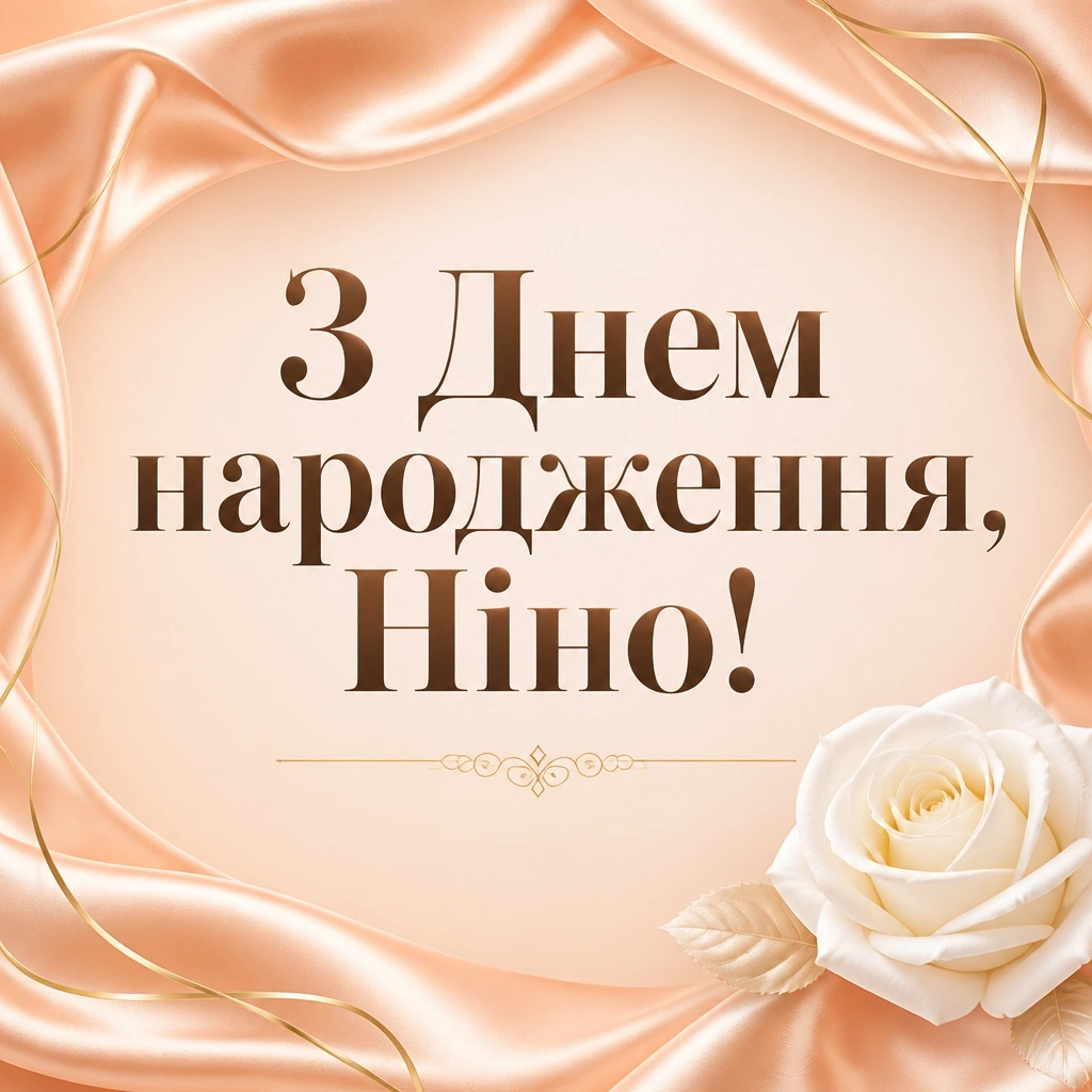 з днем народження ніна з днем народження ніна