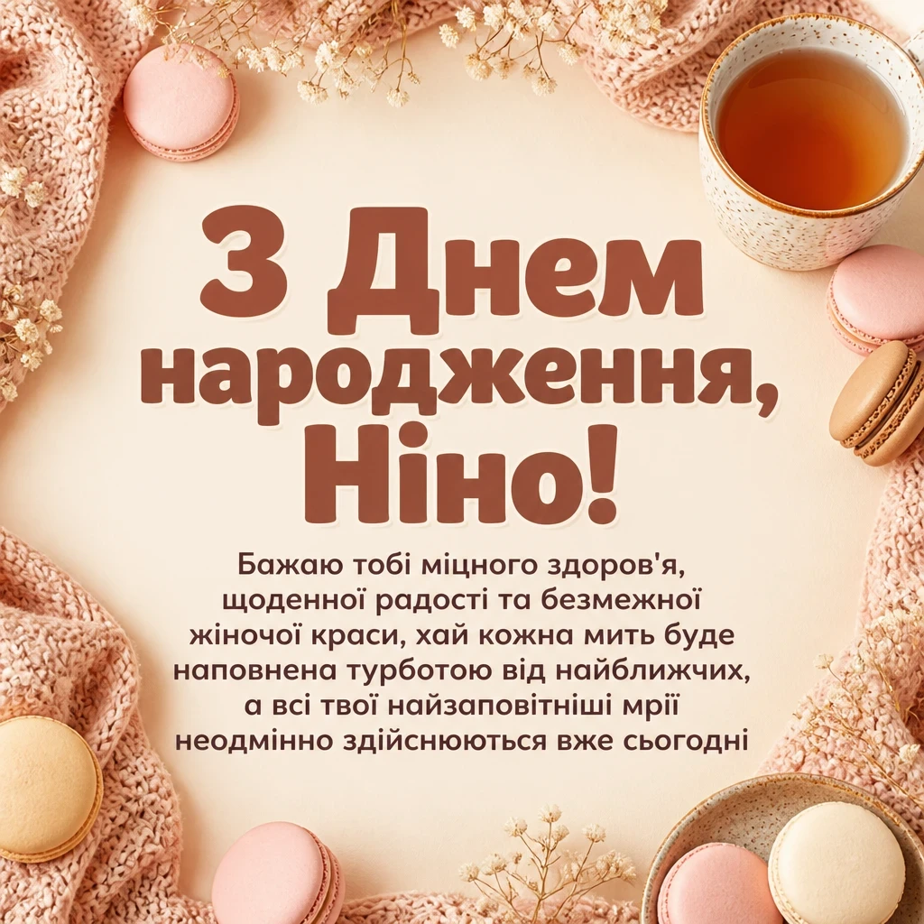 з днем народження ніна з днем народження ніна