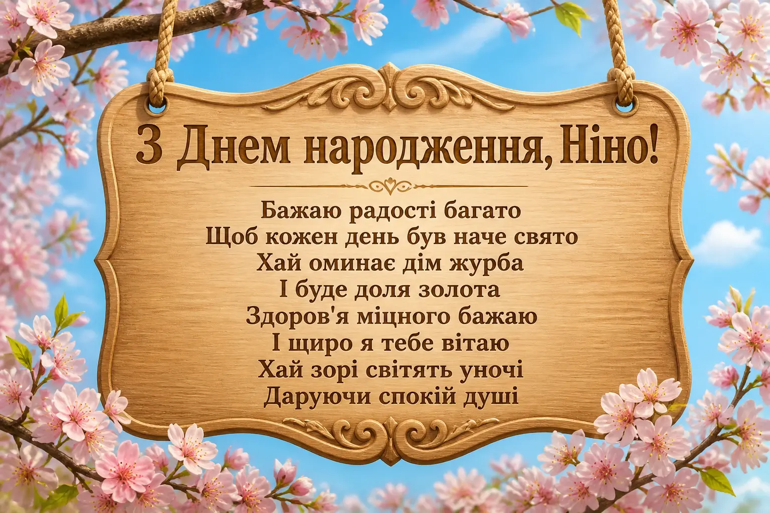 з днем народження ніна з днем народження ніна