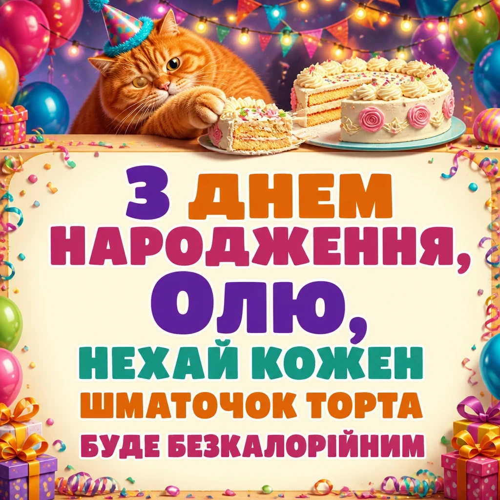з днем народження ольга з днем народження ольга