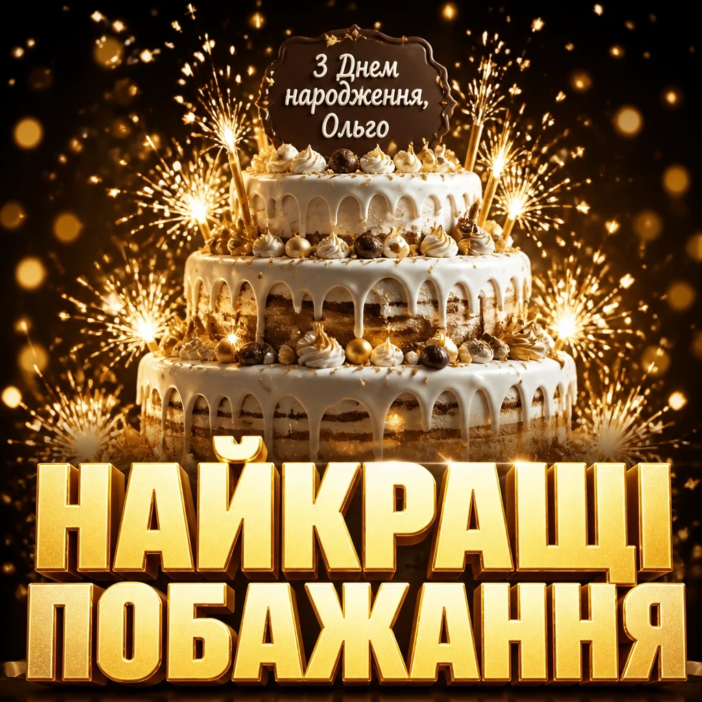 з днем народження ольга з днем народження ольга