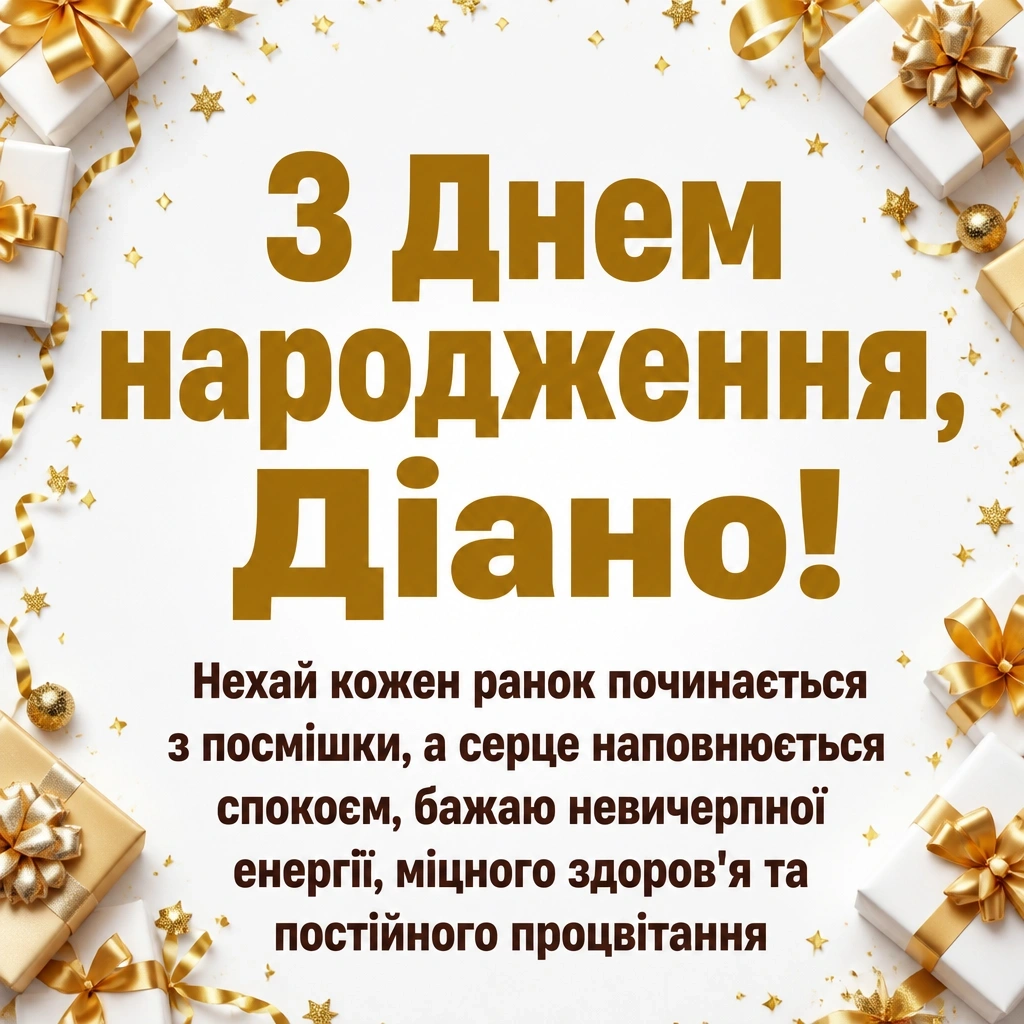 з днем народження діана з днем народження діана