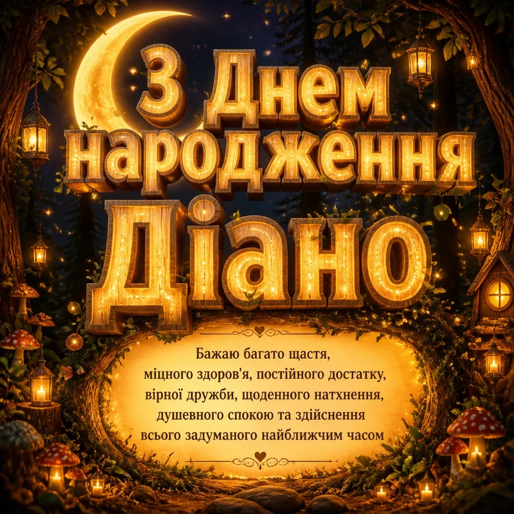 з днем народження діана з днем народження діана