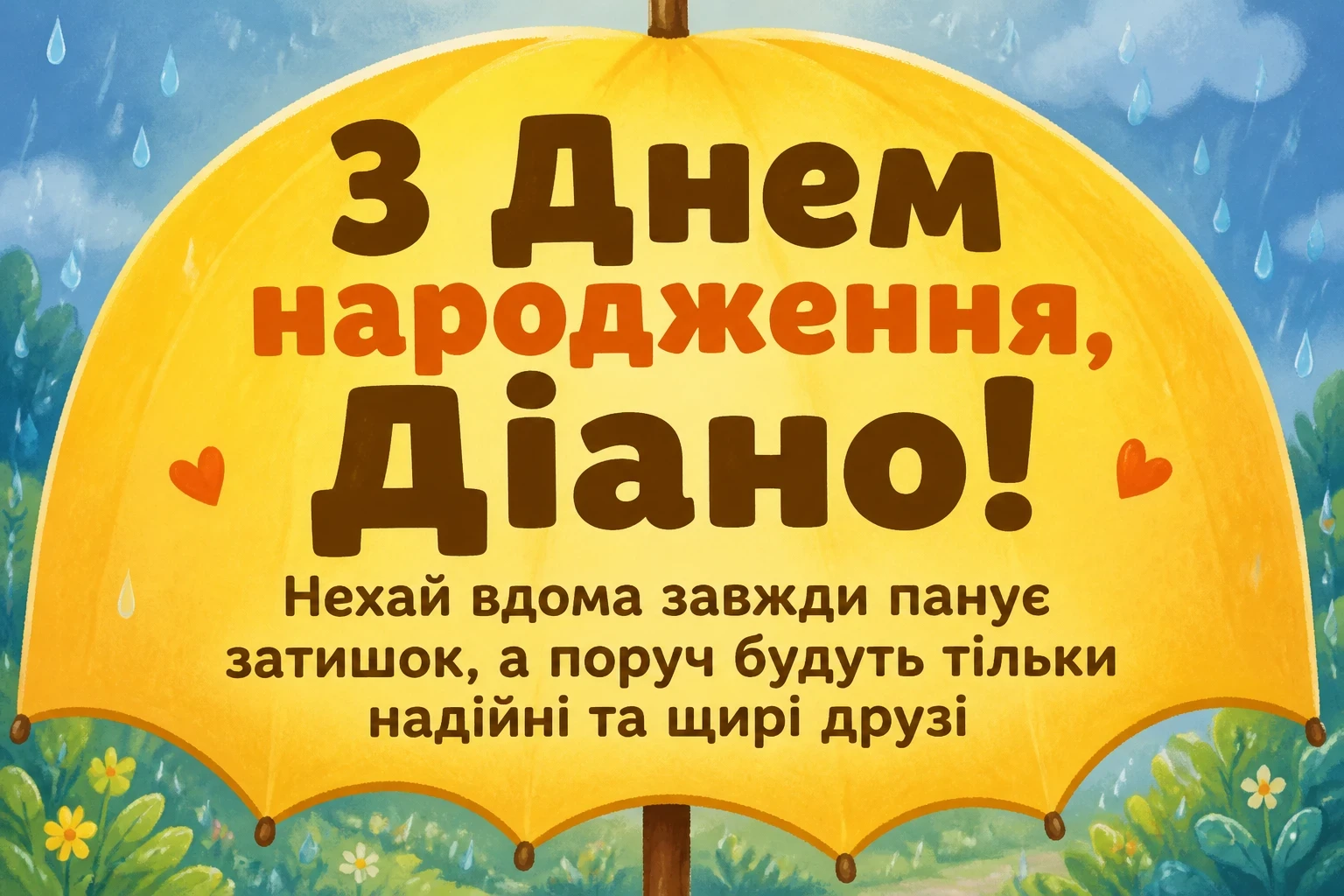 з днем народження діана з днем народження діана
