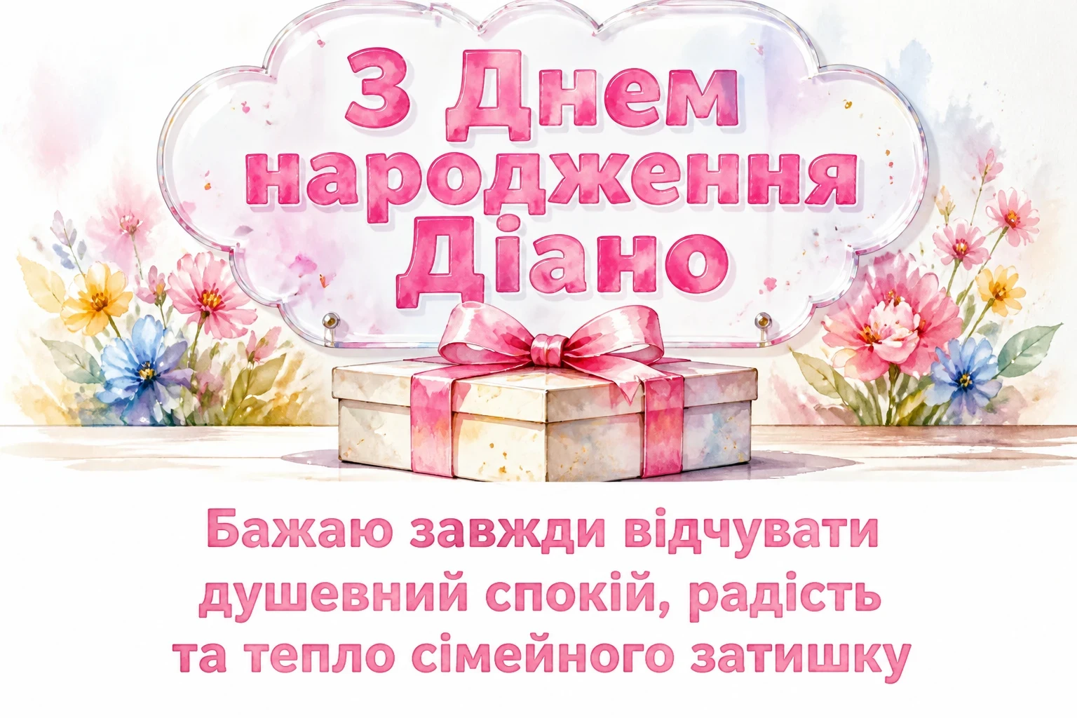 з днем народження діана з днем народження діана