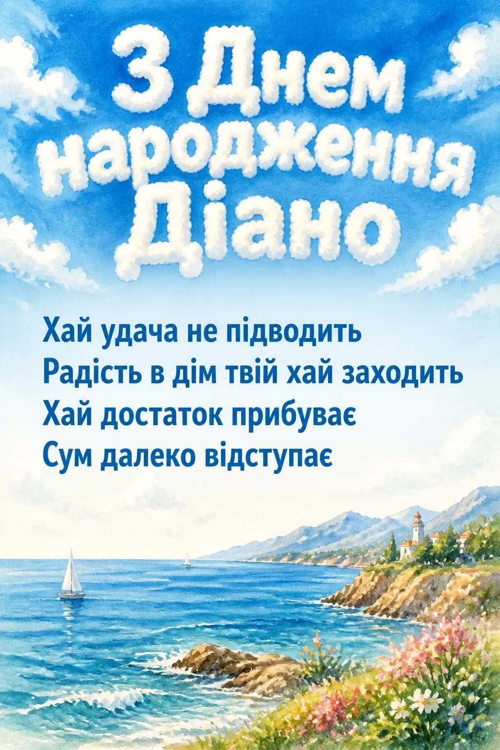 з днем народження діана з днем народження діана