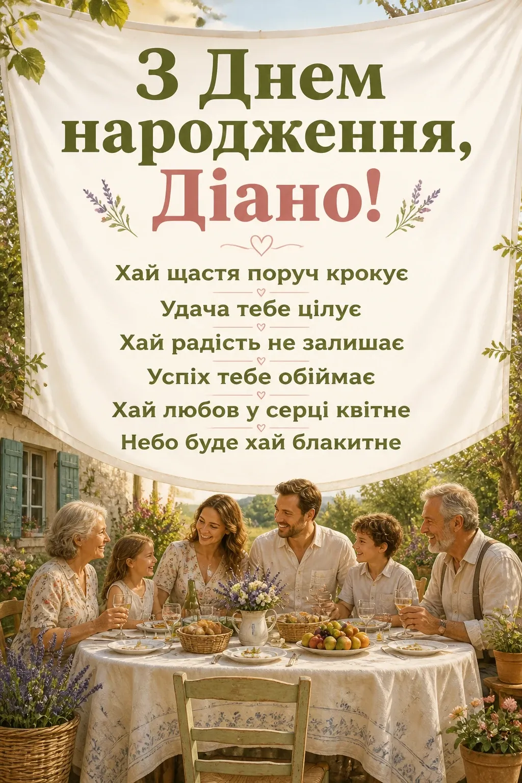 з днем народження діана з днем народження діана