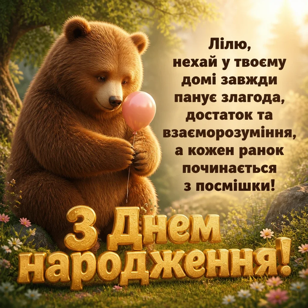 з днем народження ліля з днем народження ліля