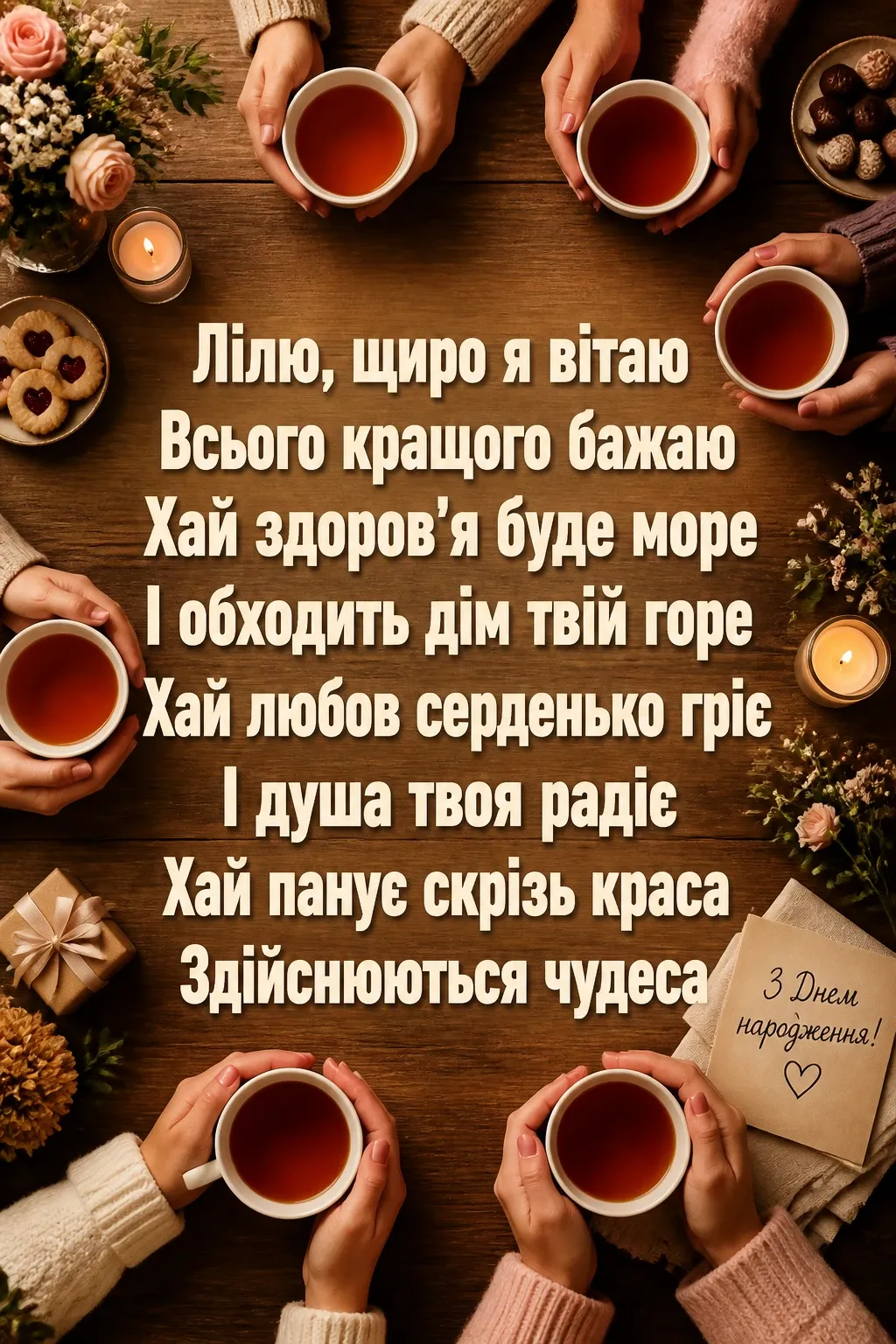 з днем народження ліля з днем народження ліля